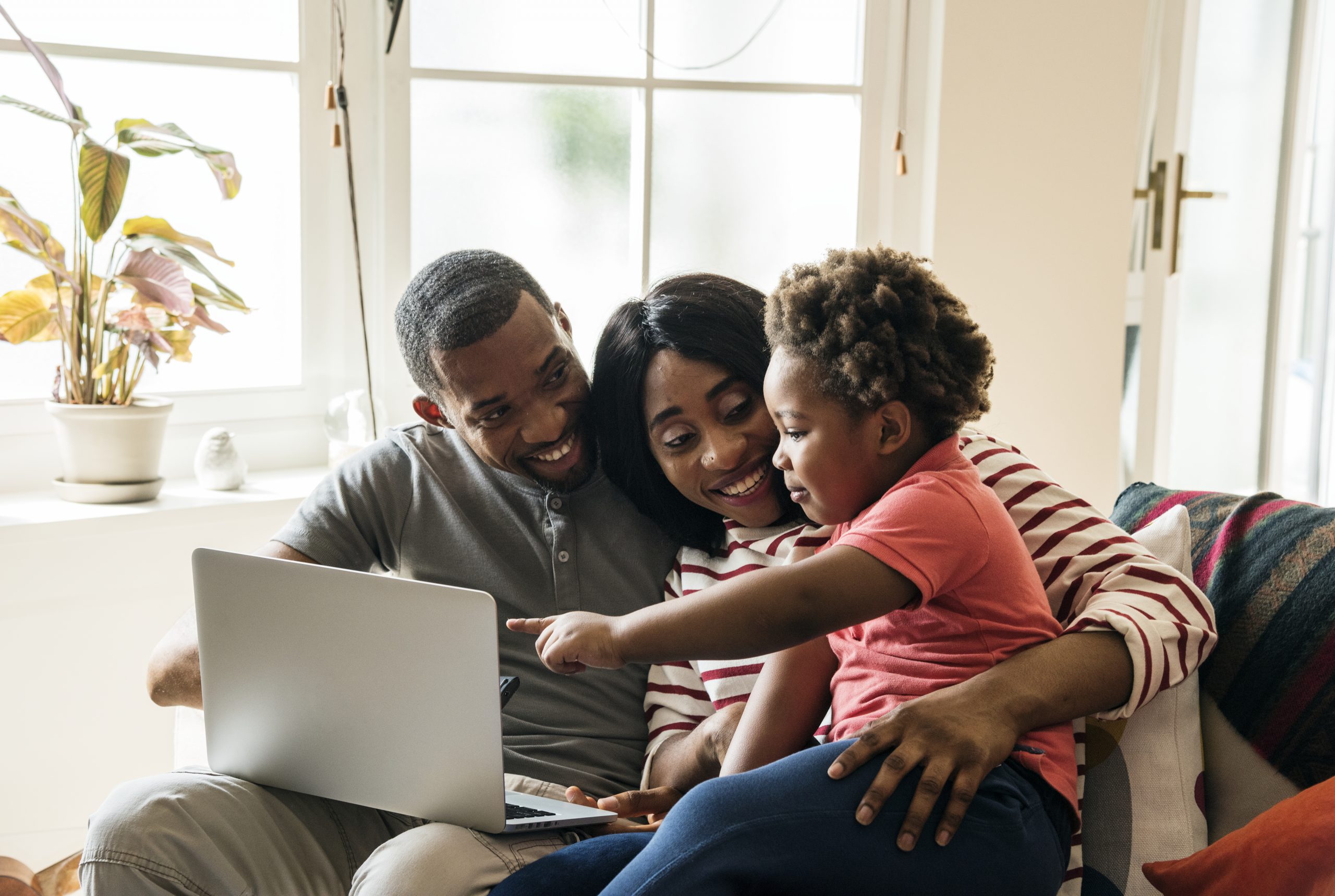 african family spending time together scaled