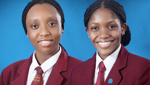 Chioma Abone and Emmanuela Ilok